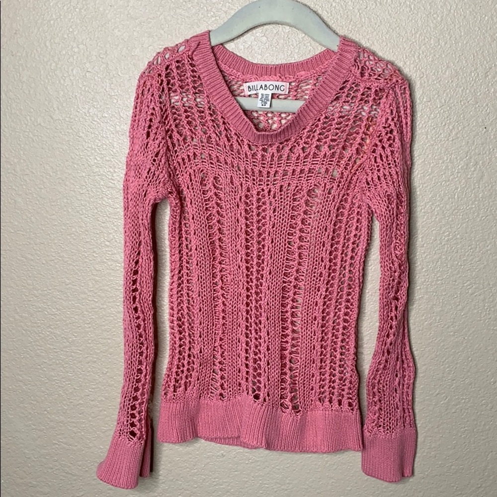 Girls billabong sweater
